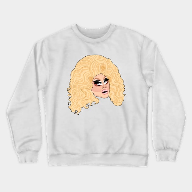 Tracie Mandrell Crewneck Sweatshirt by Jakmalone